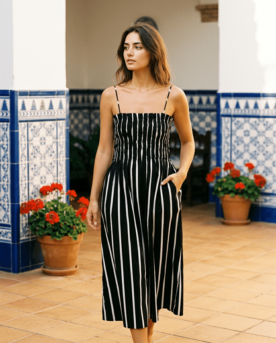 Robe Aragon NOIR - WILD PONY Robe