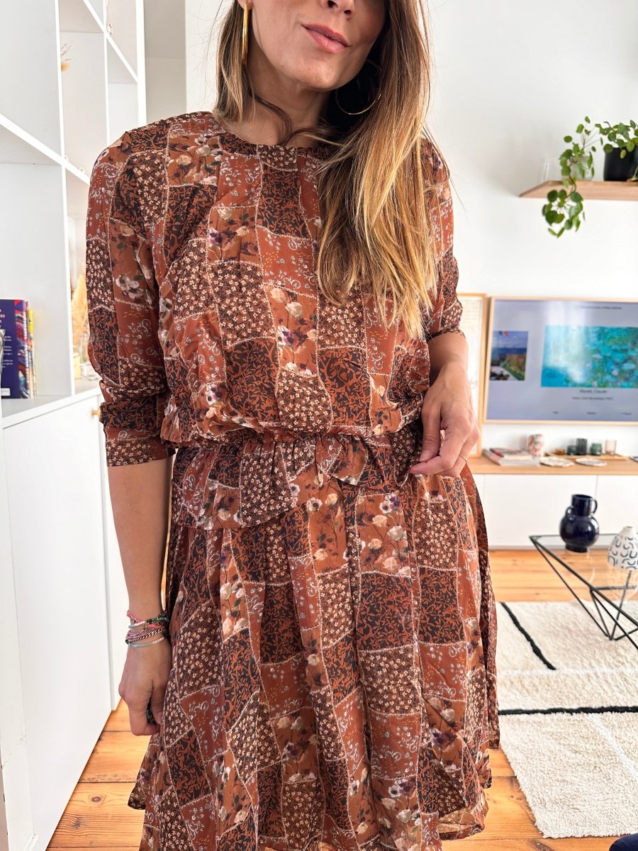 Robe Avigail CAMEL - DAPHNEA Robe