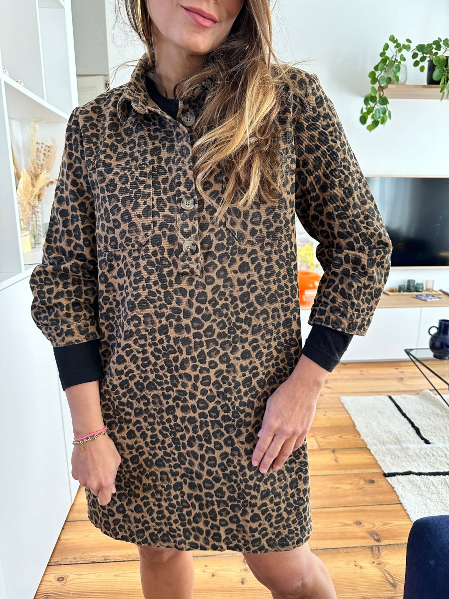 Robe Krys LEOPARD - YCOO Robe