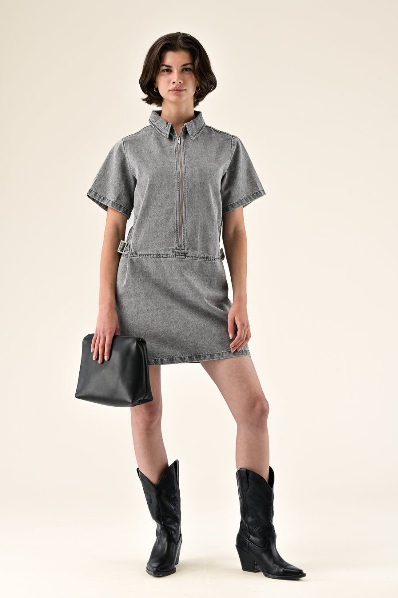 ROBE MAHENA Gris - ORFEO Robe