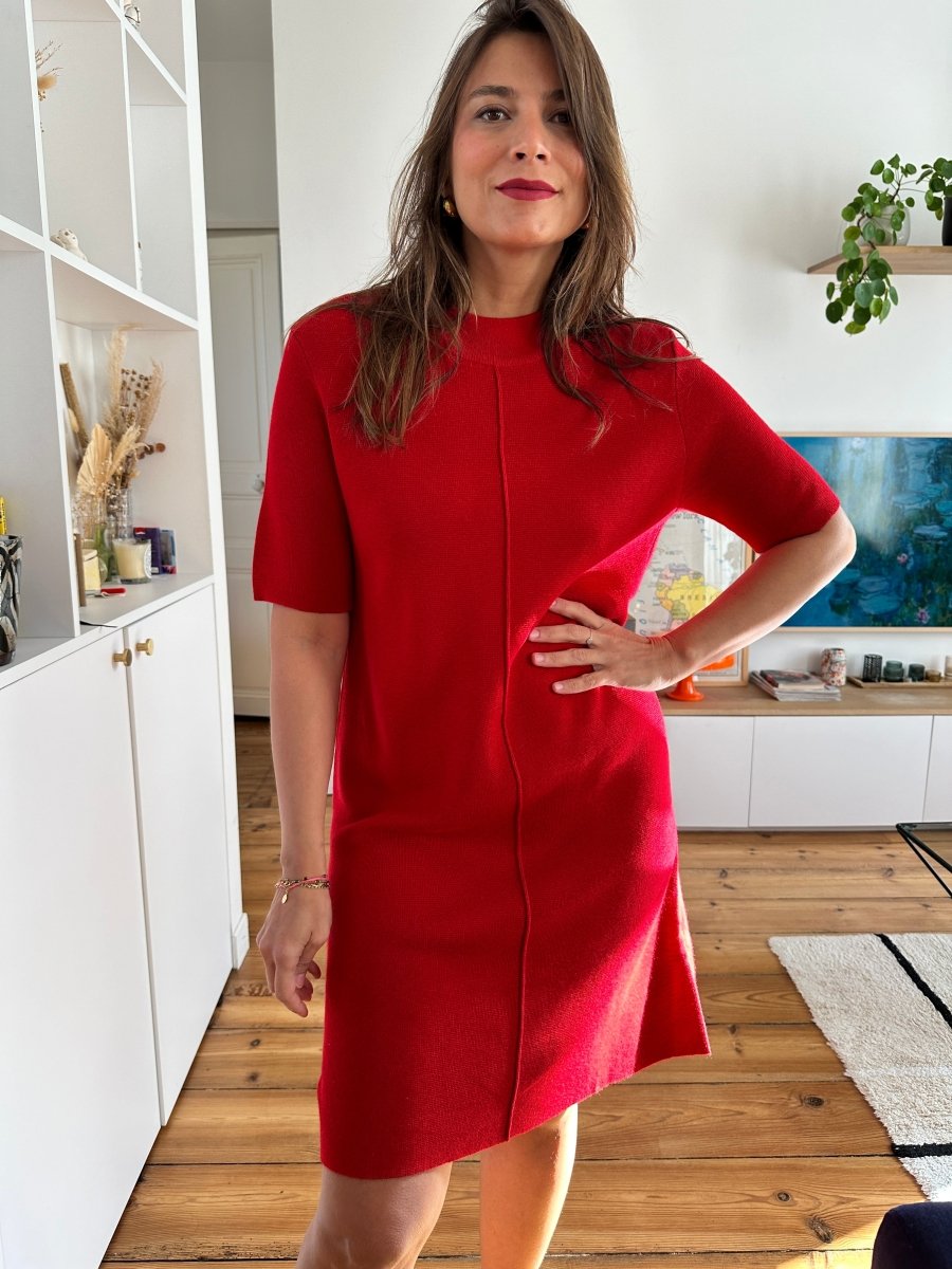 Robe Octobre ROUGE - GRACE ET MILA Robe