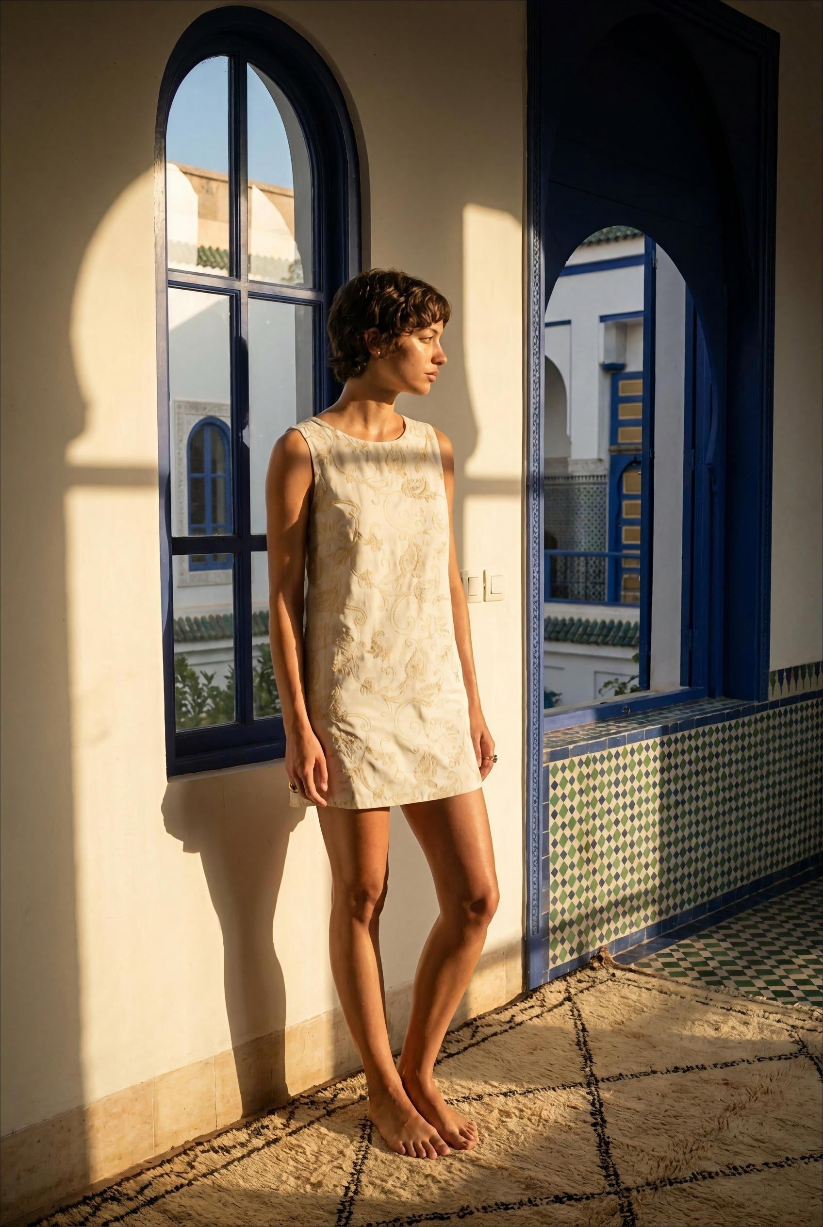 ROBE RUBIE ECRU - ORFEO ROBE