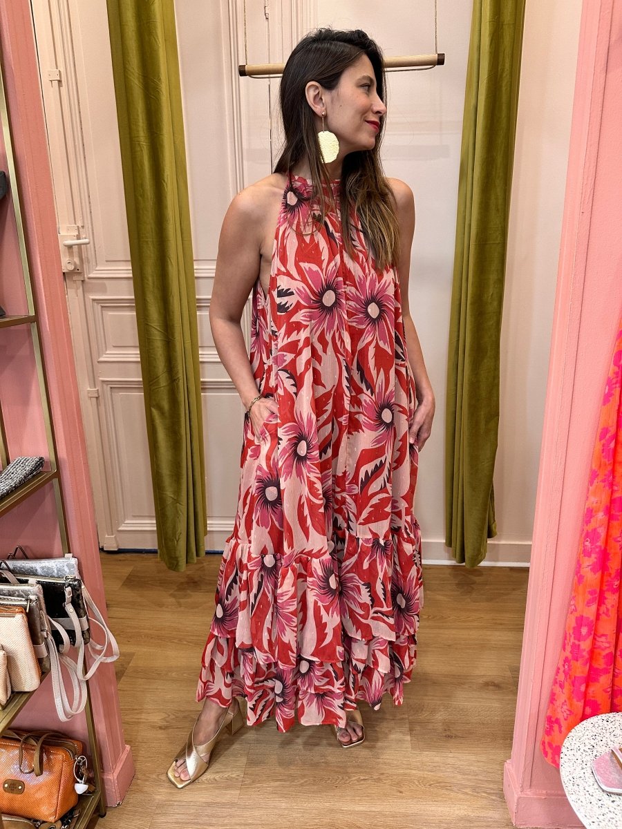 Robe Sheryl TERRACOTA - OPULLENCE Robe
