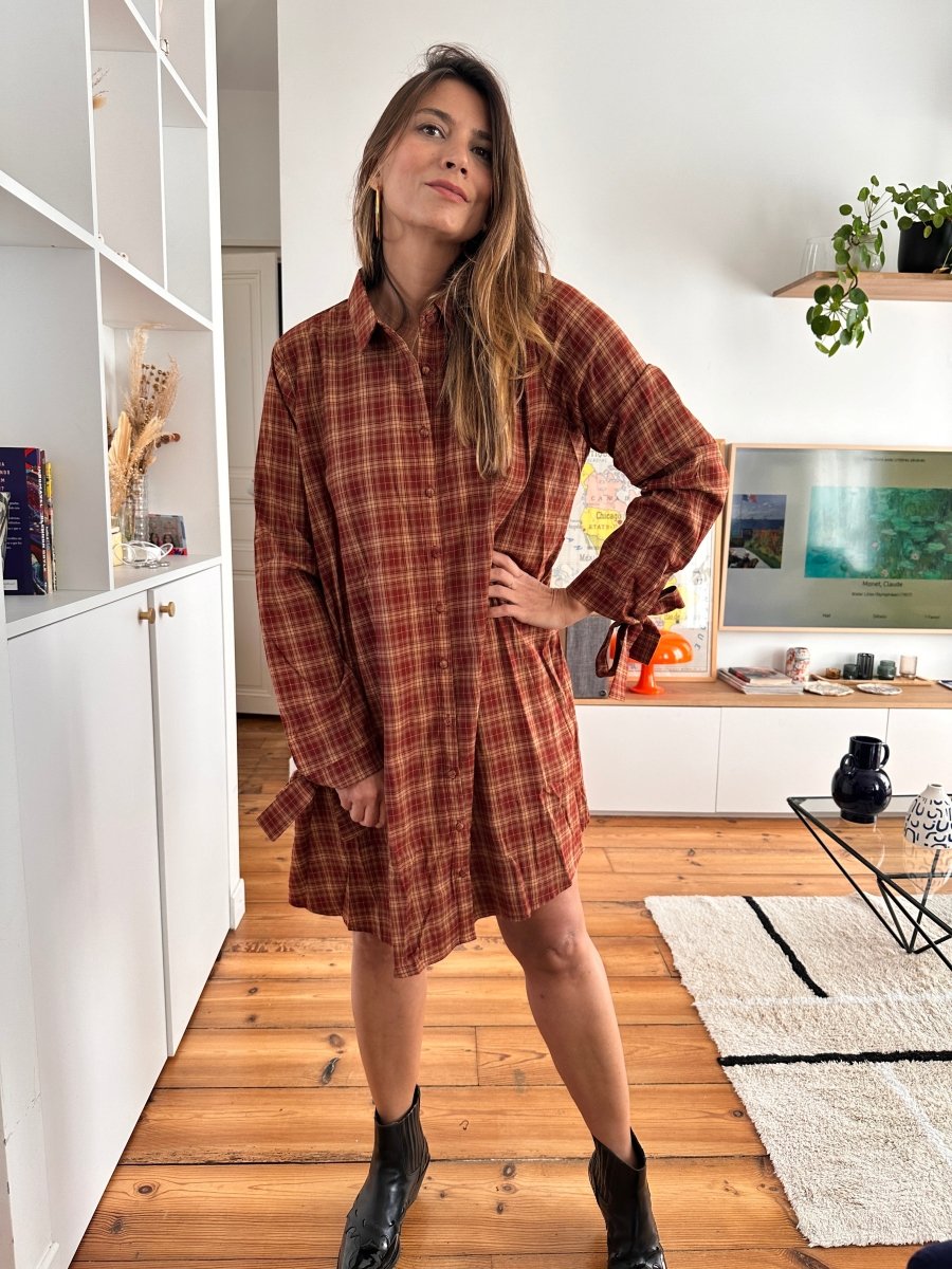 Robe Yaelle CAMEL - DAPHNEA Robe