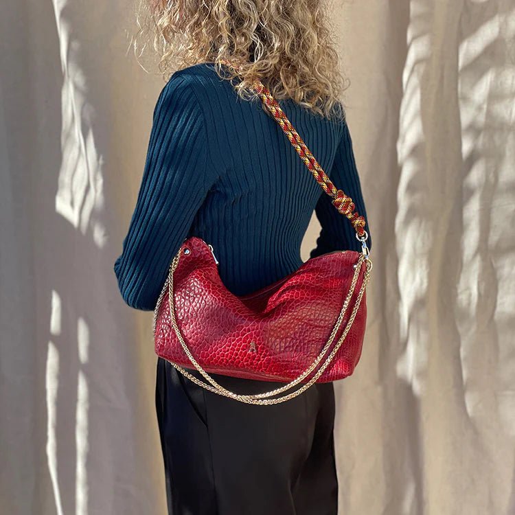 Sac Mallow BUBBLE RED - CRAIE Sac à main pour femme