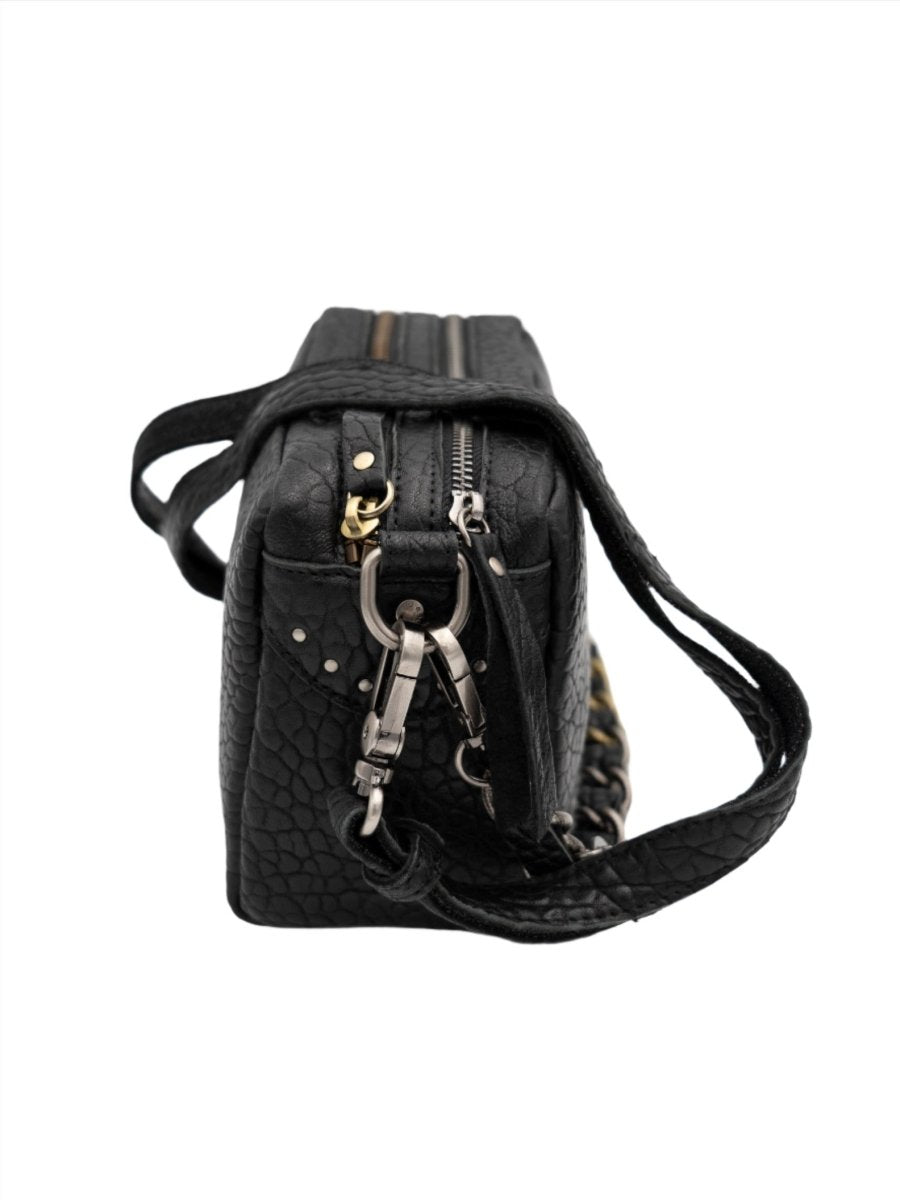 Sac Mama E NOIR BICOLOR - MILA LOUISE Sac à main pour femme