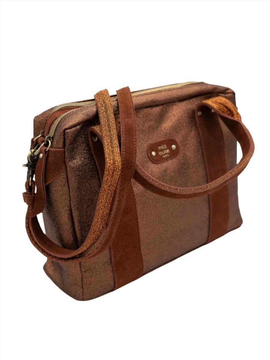 Sac Mapa AR4 COGNAC - MILA LOUISE Sac à main pour femme