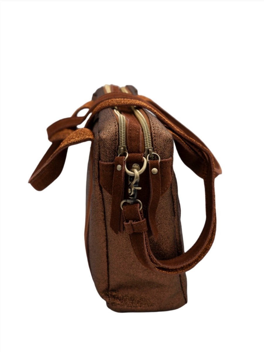 Sac Mapa AR4 COGNAC - MILA LOUISE Sac à main pour femme