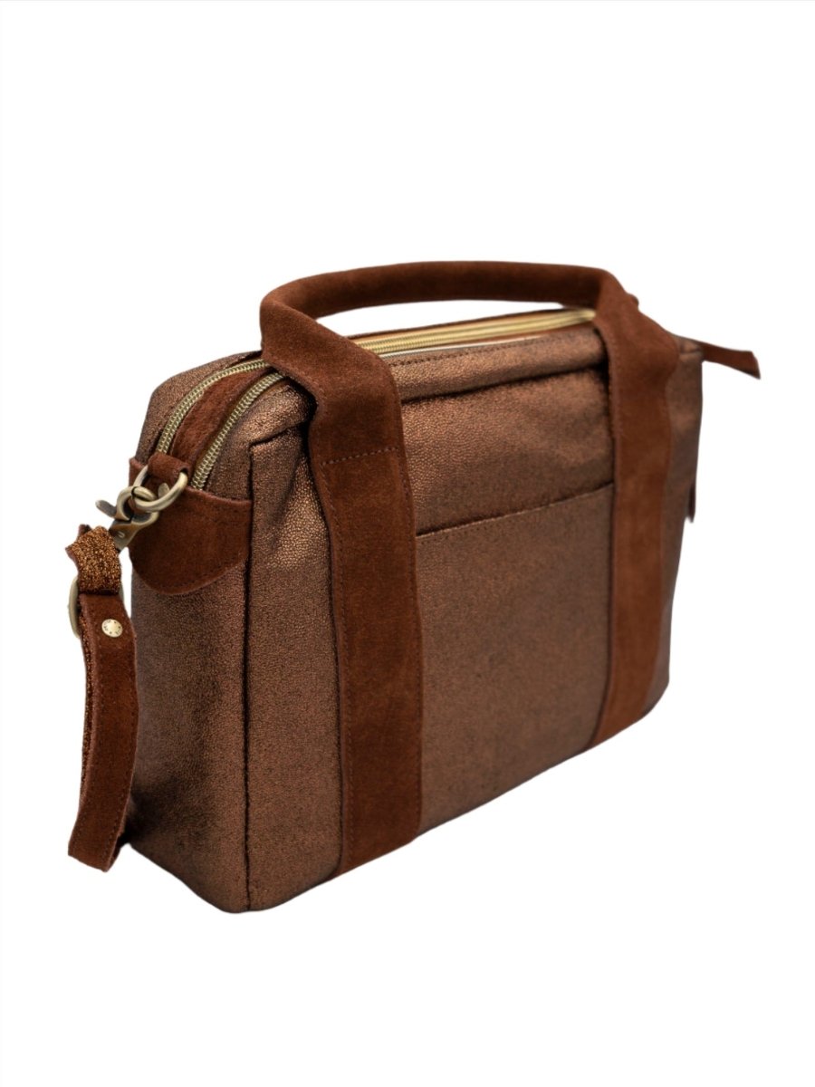 Sac Mapa AR4 COGNAC - MILA LOUISE Sac à main pour femme