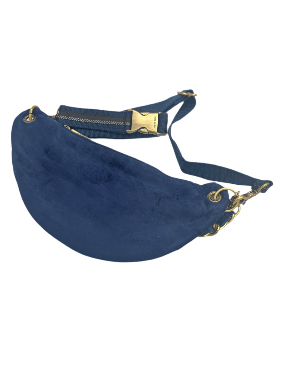 Sac Petra SAL1 ENCRE BLEU - MILA LOUISE Sac à main pour femme