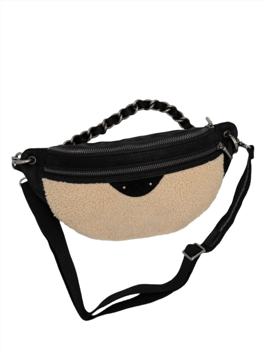 Sac Petra TVX NOIR NUDE - MILA LOUISE Sac à main pour femme