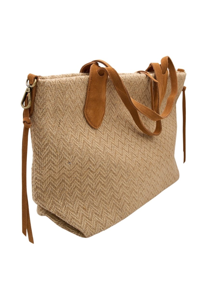 Sac Prunela JT2 CAMEL - MILA LOUISE Sac à main pour femme