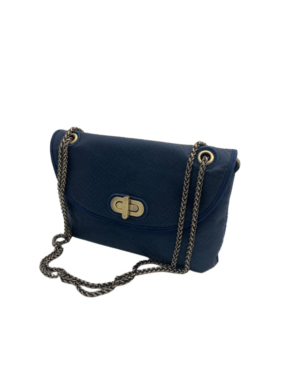 Sac Sibyl SAL1 ENCRE BLEU - MILA LOUISE Sac à main pour femme