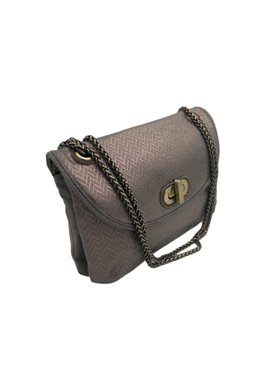 Sac Sibyl SAL1 TAUPE FUME - MILA LOUISE Sac à main pour femme