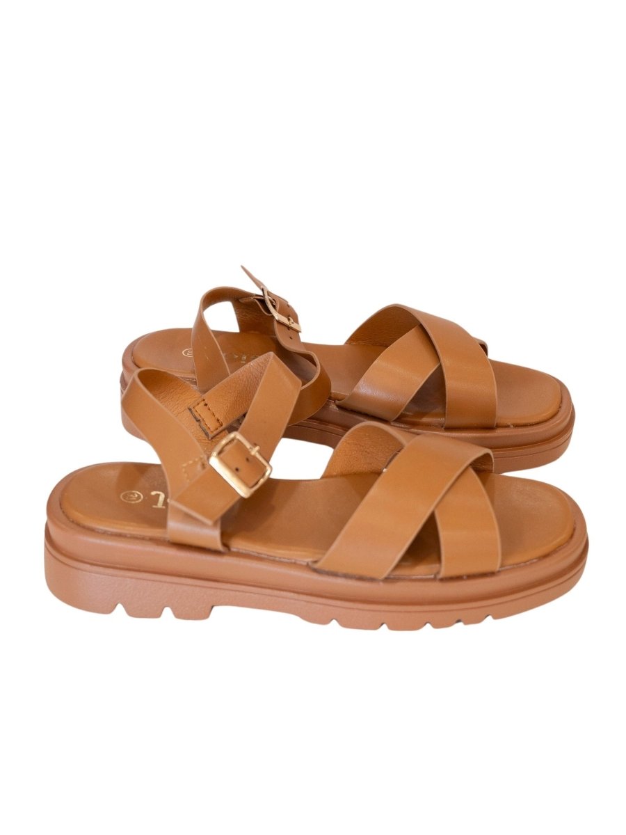 Sandales Vecchio CAMEL - LOËLA Sandales pour femme