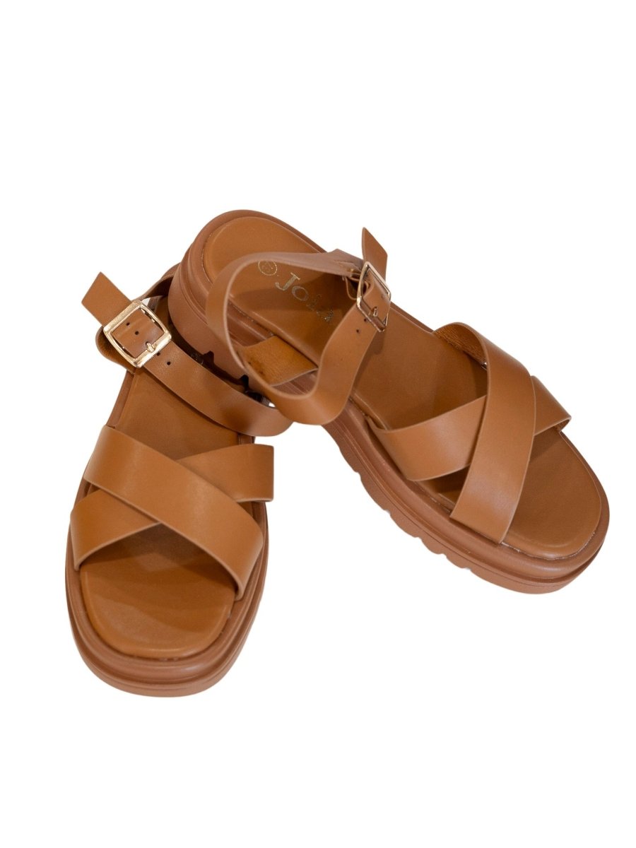 Sandales Vecchio CAMEL - LOËLA Sandales pour femme