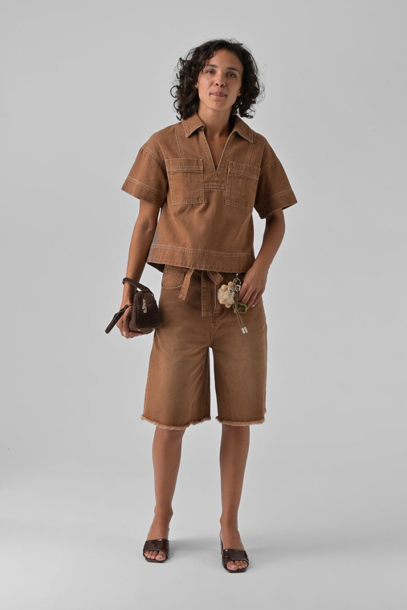 SHORT LILO CHOCOLAT - ORFEO SHORT