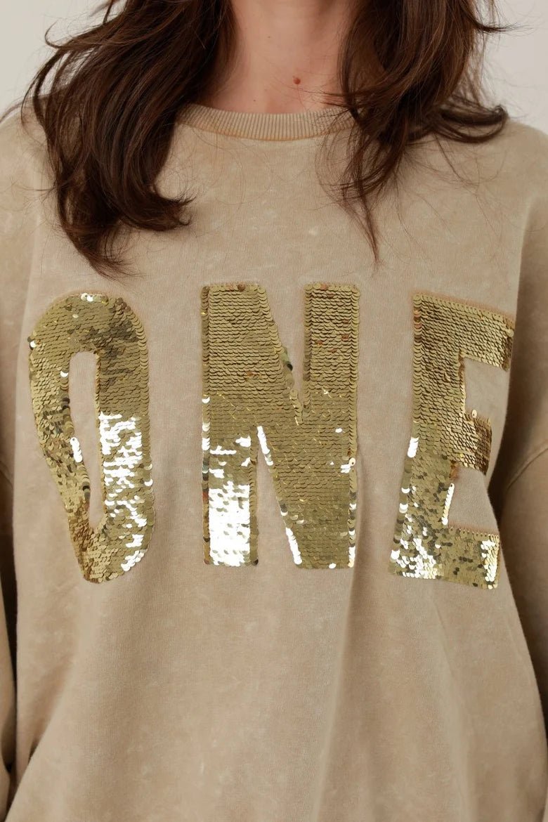 Sweat Alan SAND - ONE TEE Sweat