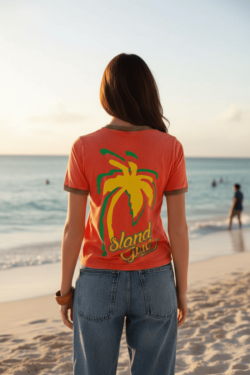 T-shirt Halina RED - ONE TEE T-shirt