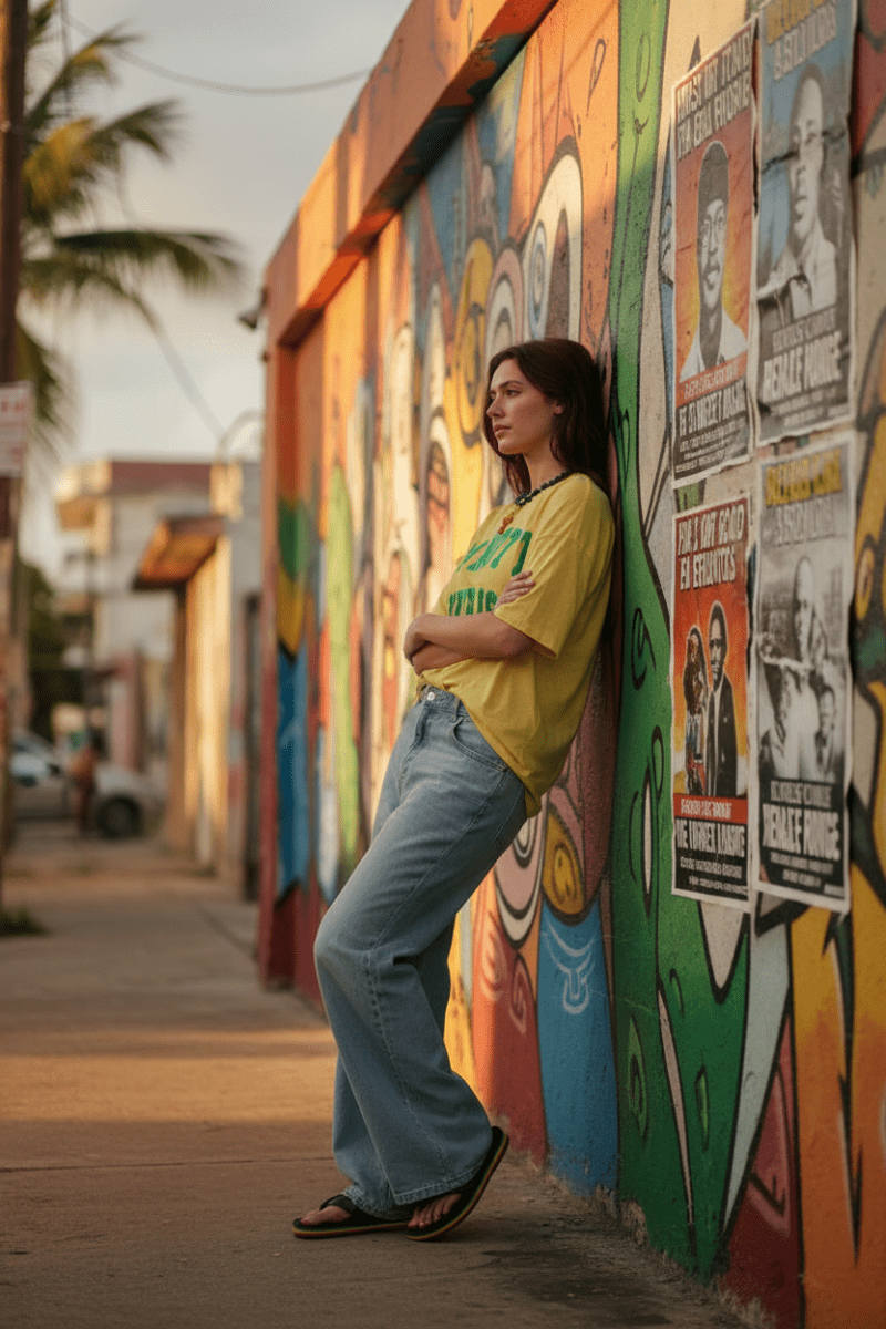 T-shirt Margareth YELLOW - ONE TEE T-shirt