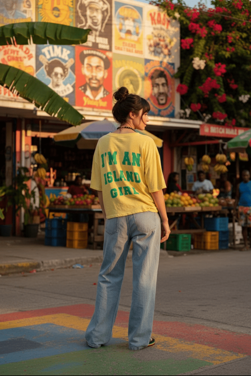 T-shirt Margareth YELLOW - ONE TEE T-shirt