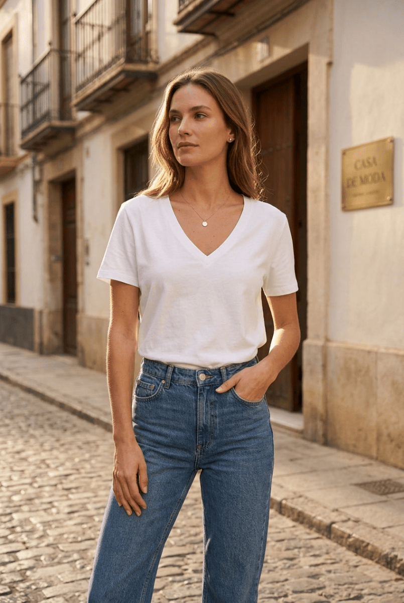 T - SHIRT MARTY ECRU - RUE MAZARINE TOP