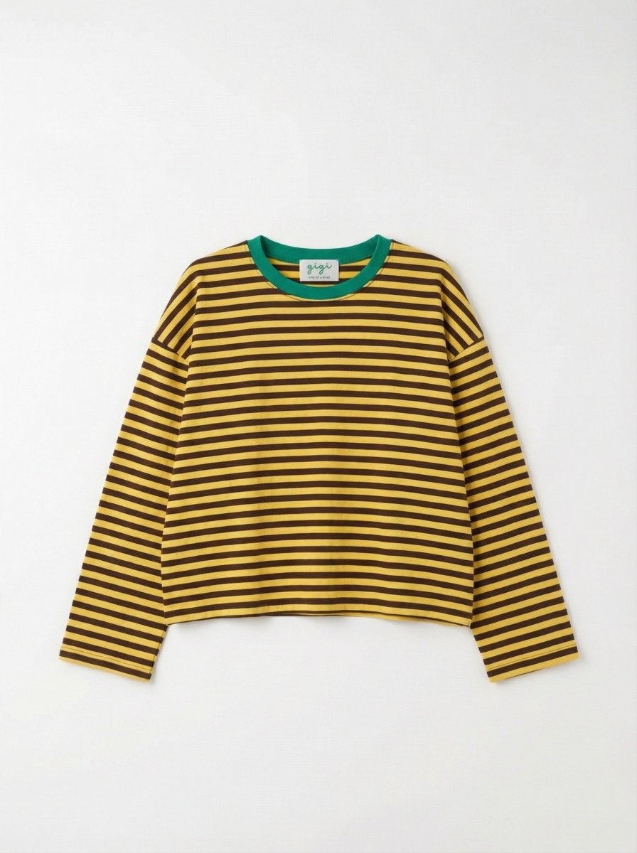 T-shirt Solly JAUNE VERT - W STUDIO Top