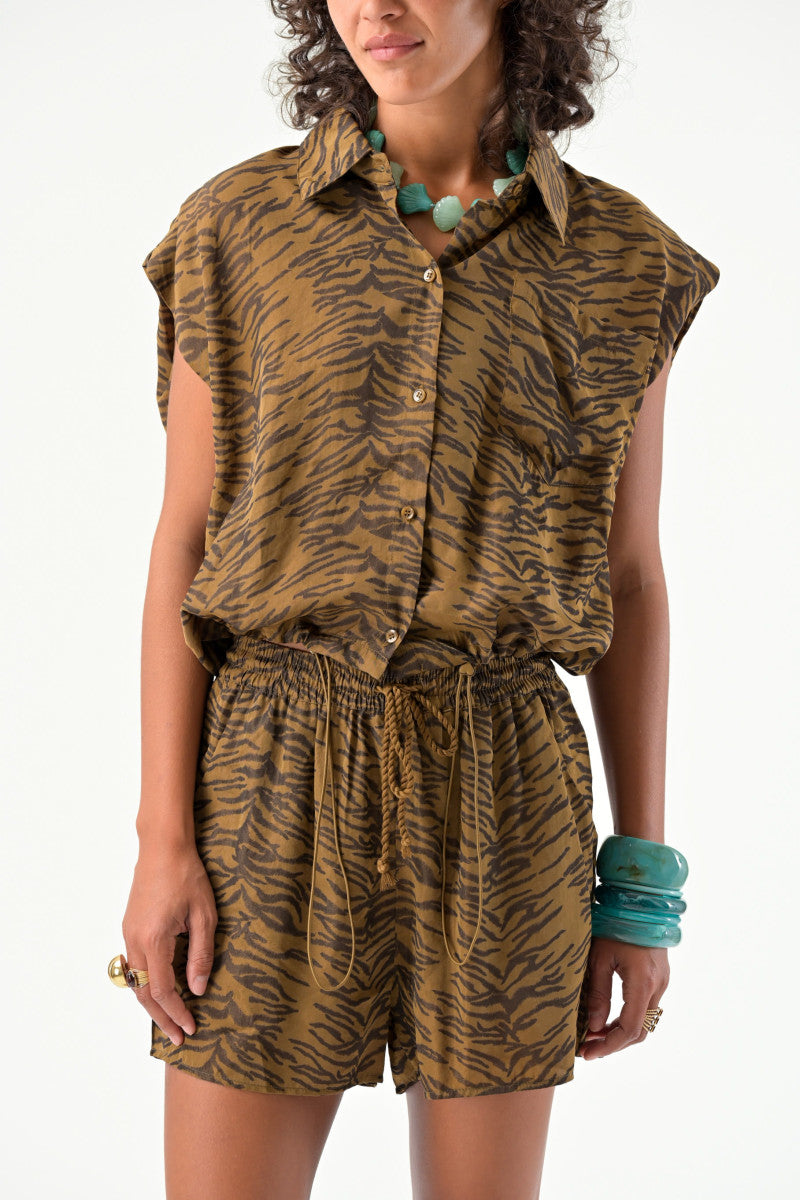 TOP GABIN Leopardo