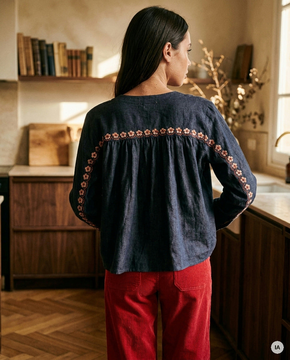 TOP KRISTIN MINUIT - ORFEO Top — Image générée par IA