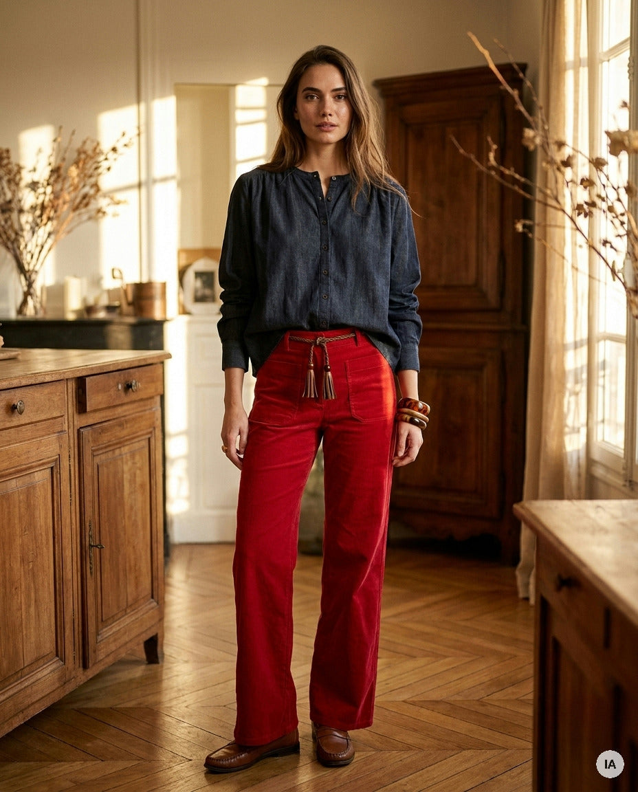 TOP KRISTIN MINUIT - ORFEO Top — Image générée par IA