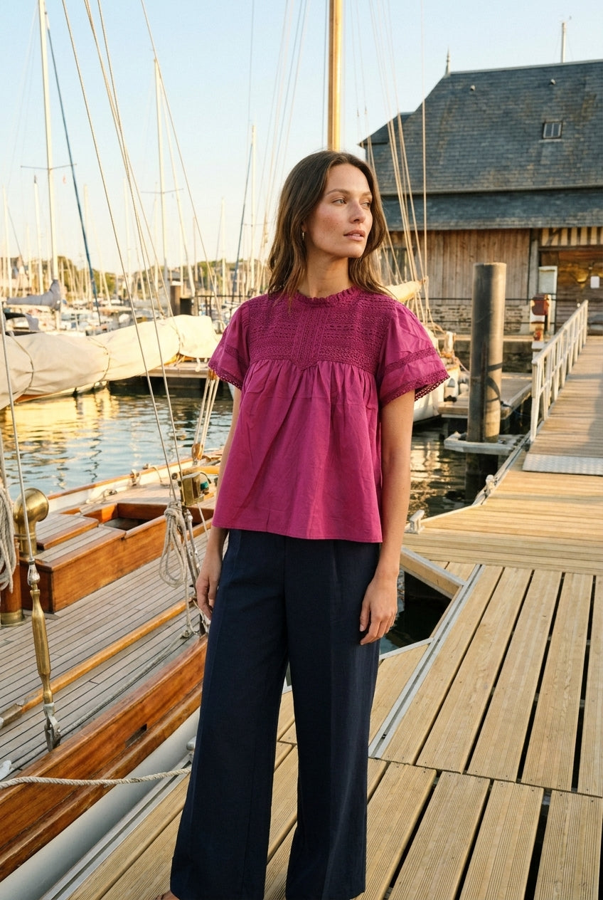 TOP TCHAD PURPLE - SEEUSOON Top