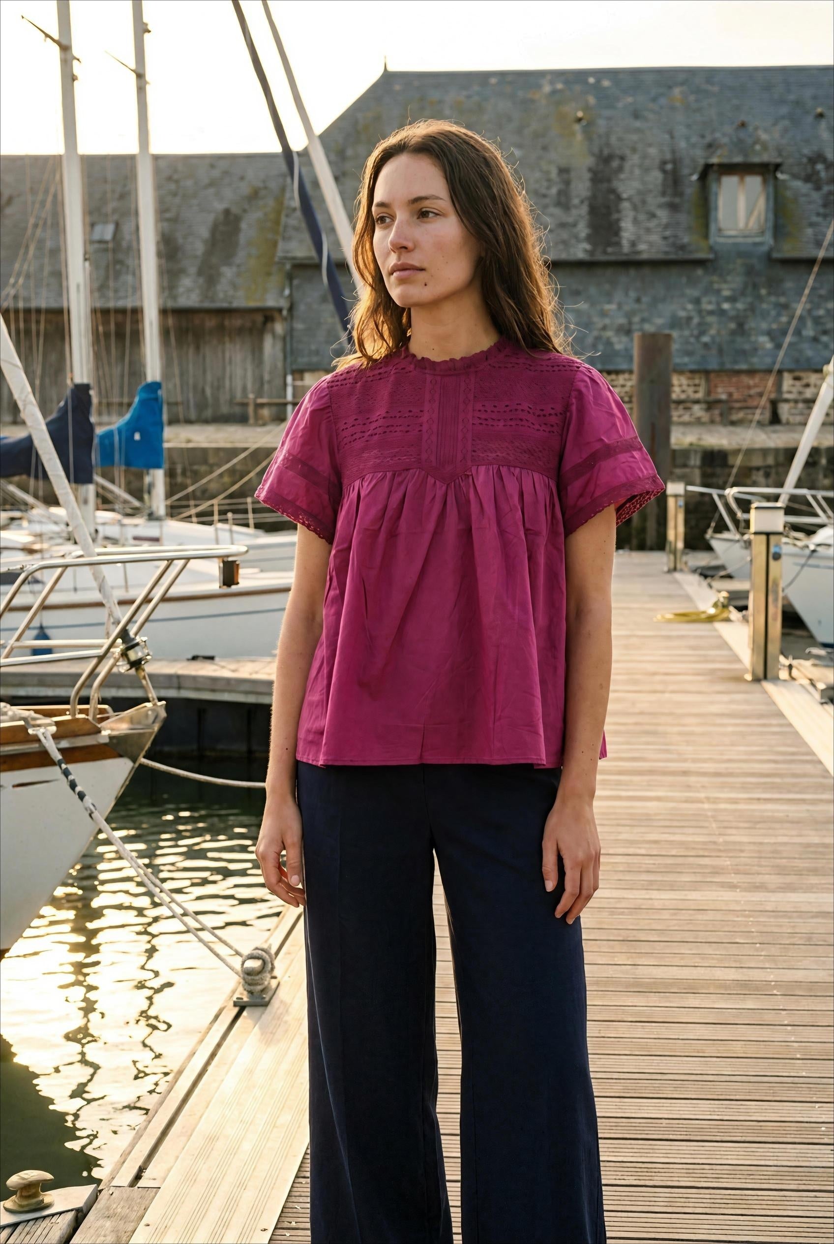 TOP TCHAD PURPLE - SEEUSOON Top