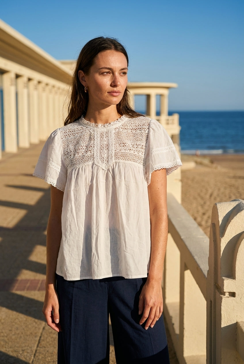 TOP TCHAD WHITE - SEEUSOON Top