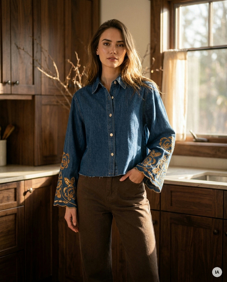 TOP THALIA - CASBAH LOVE Top — Image générée par IA