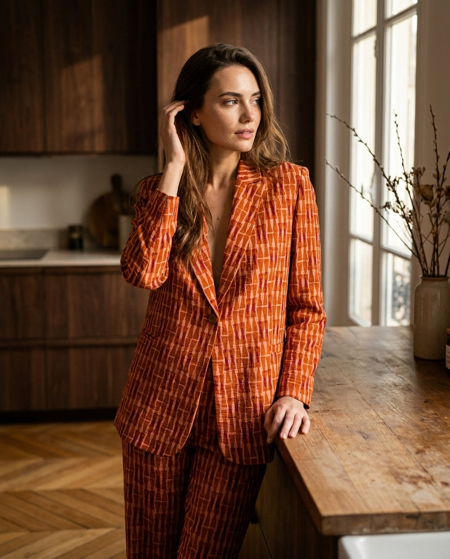 VESTE CAMILLE CAMEL - RUE DES ABBESSES Veste