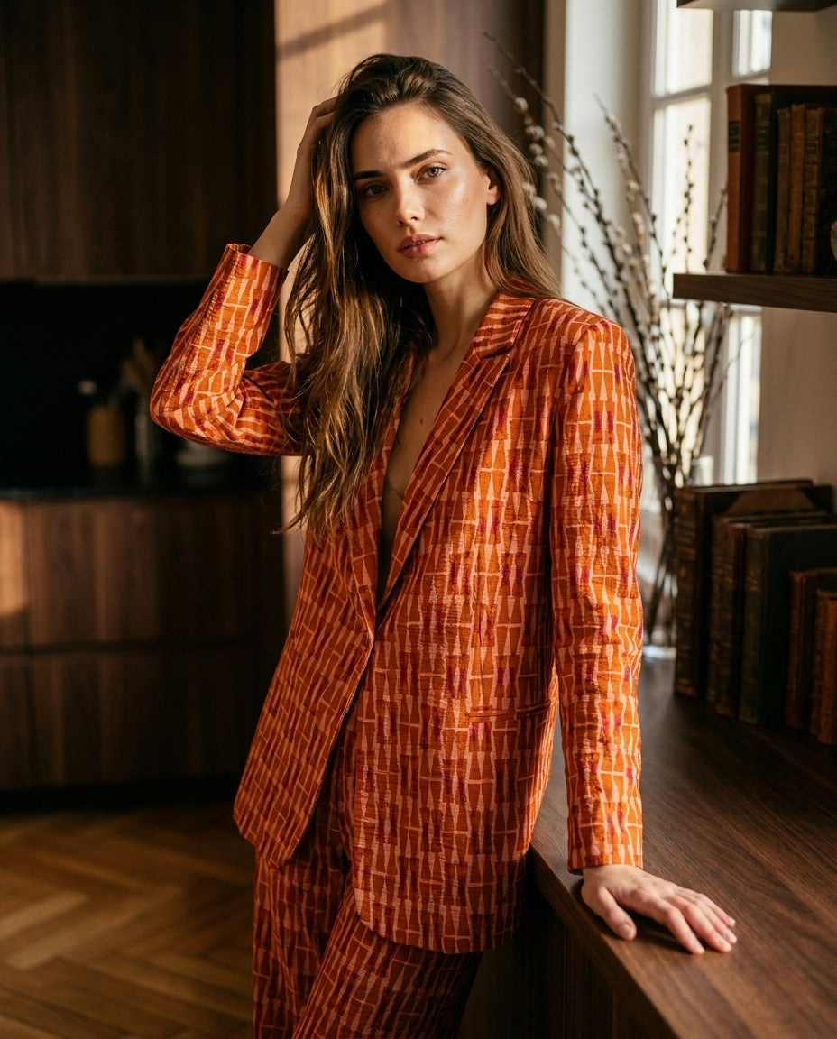 VESTE CAMILLE CAMEL - RUE DES ABBESSES Veste