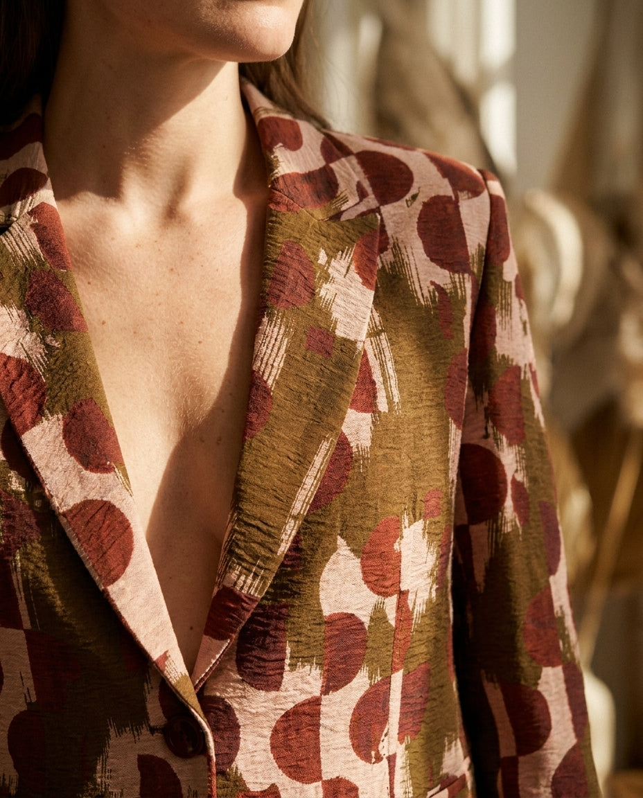 VESTE CAMILLE KAKI - RUE DES ABBESSES Veste