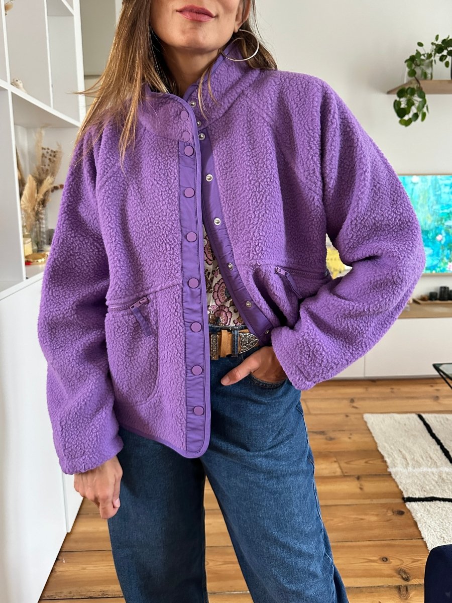 veste Giany VIOLET - LAUREPLUSMAX Veste