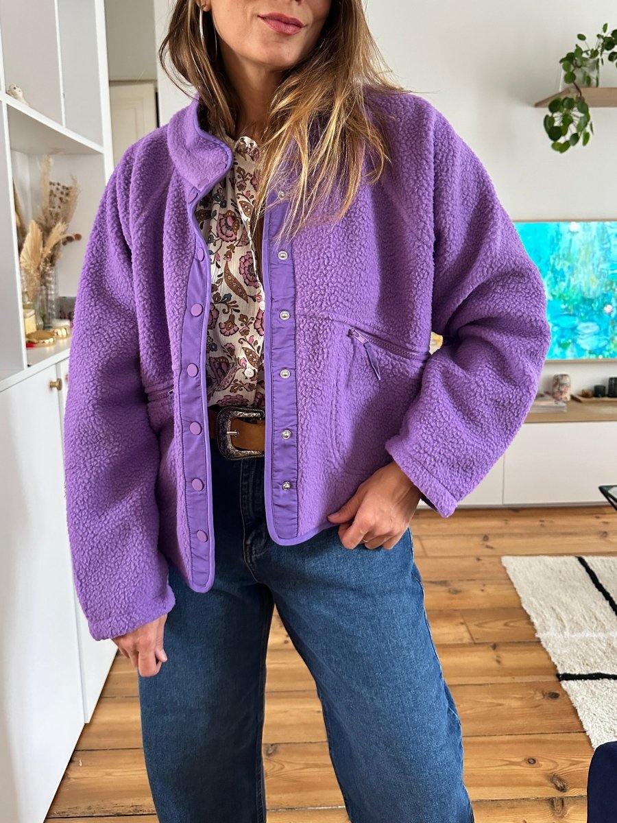 veste Giany VIOLET - LAUREPLUSMAX Veste