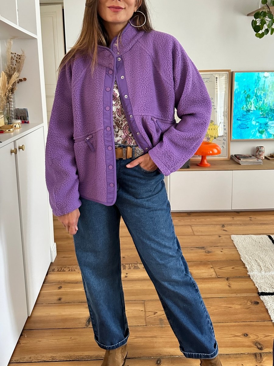 veste Giany VIOLET - LAUREPLUSMAX Veste