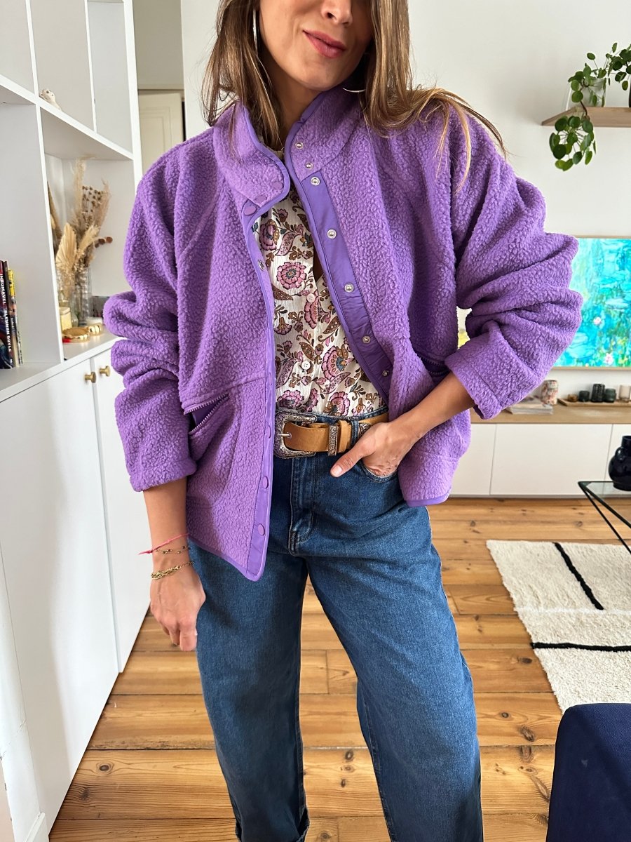 veste Giany VIOLET - LAUREPLUSMAX Veste