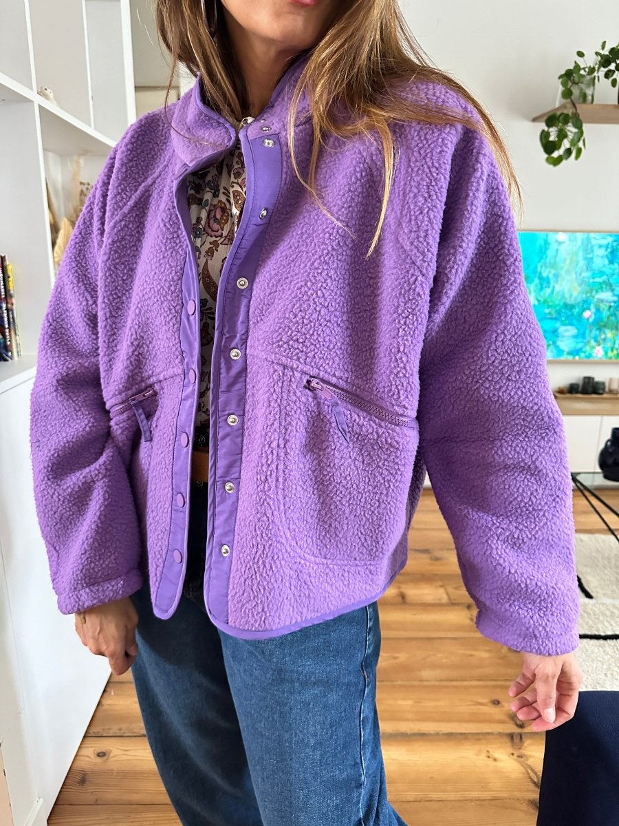 veste Giany VIOLET - LAUREPLUSMAX Veste