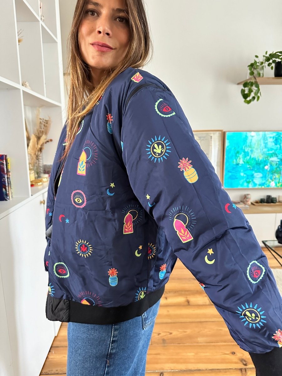 Veste Glenn PRINT TAMISMANS - LAUREPLUSMAX Veste