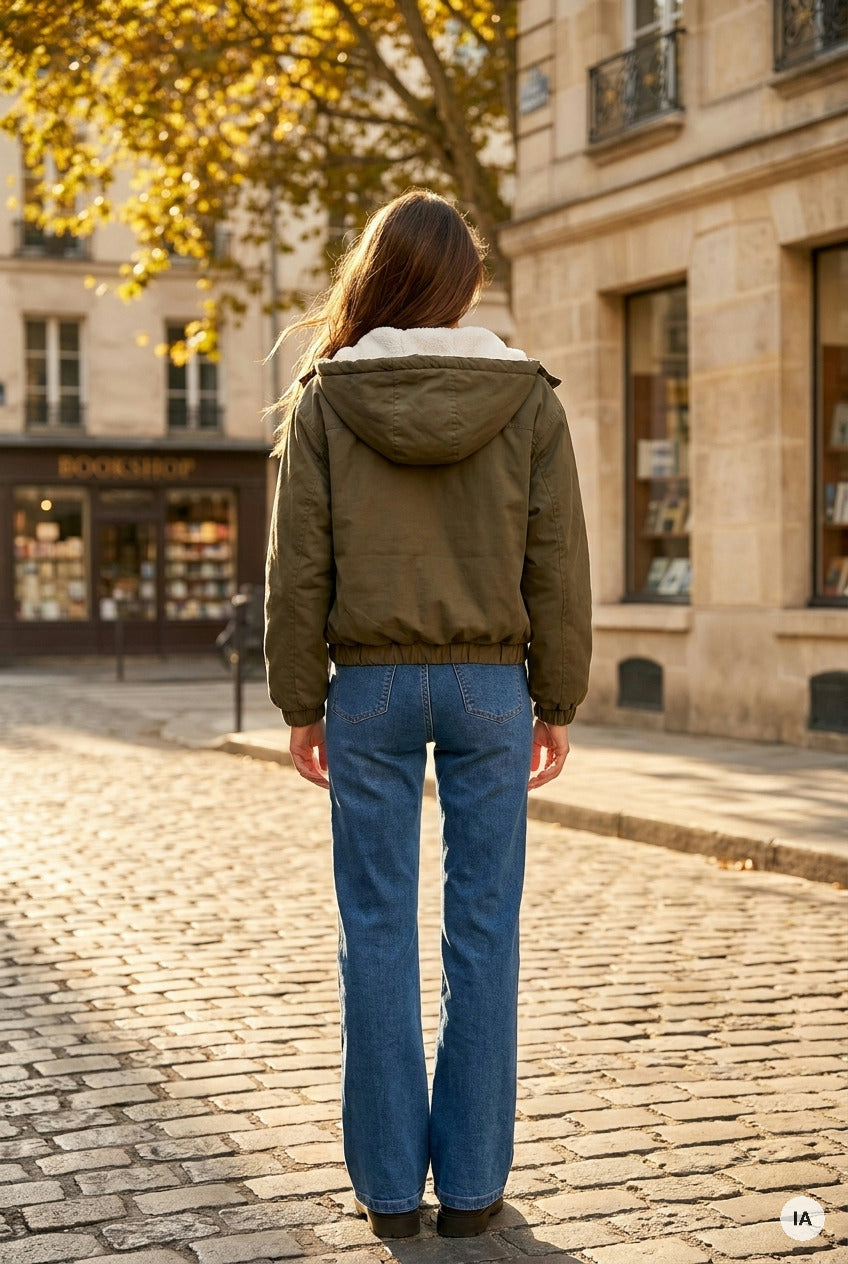 VESTE GOOSE - LAUREPLUSMAX Manteau — Image générée par IA