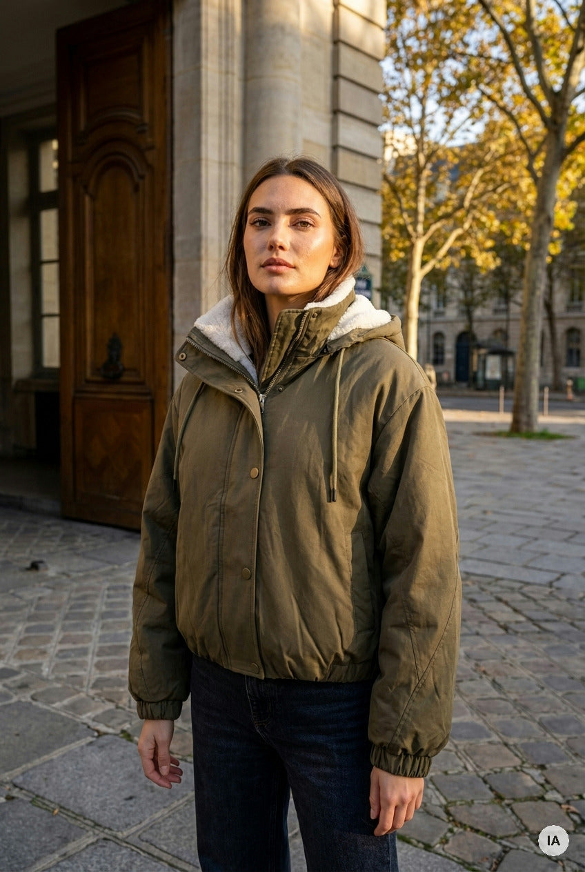 VESTE GOOSE - LAUREPLUSMAX Manteau — Image générée par IA
