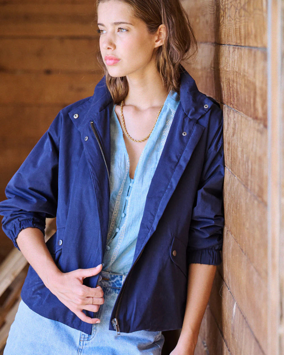 Veste Grammy BLEU MARINE - LAUREPLUSMAX Veste
