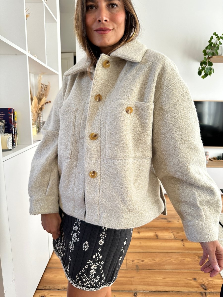 Veste Kyra BEIGE - THE KORNER Veste