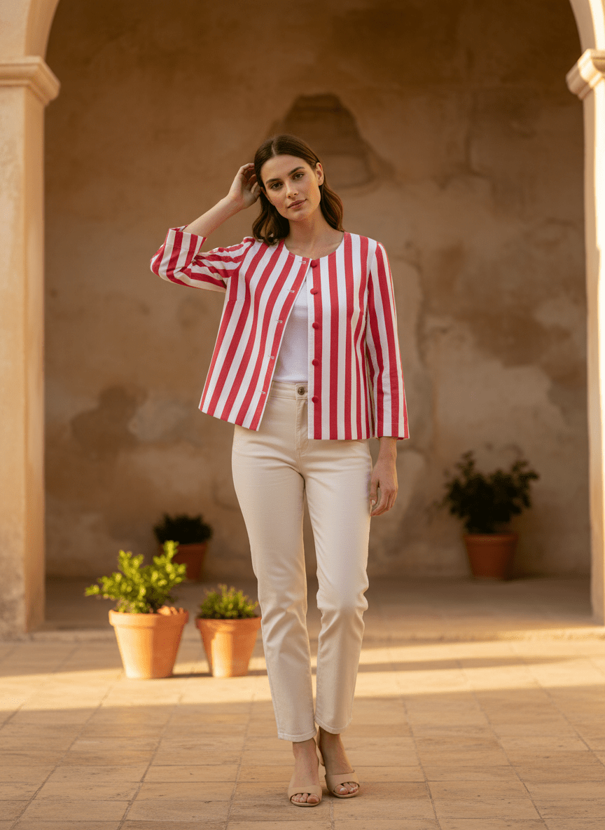Veste Marga FRAMBOISE - YCOO Veste