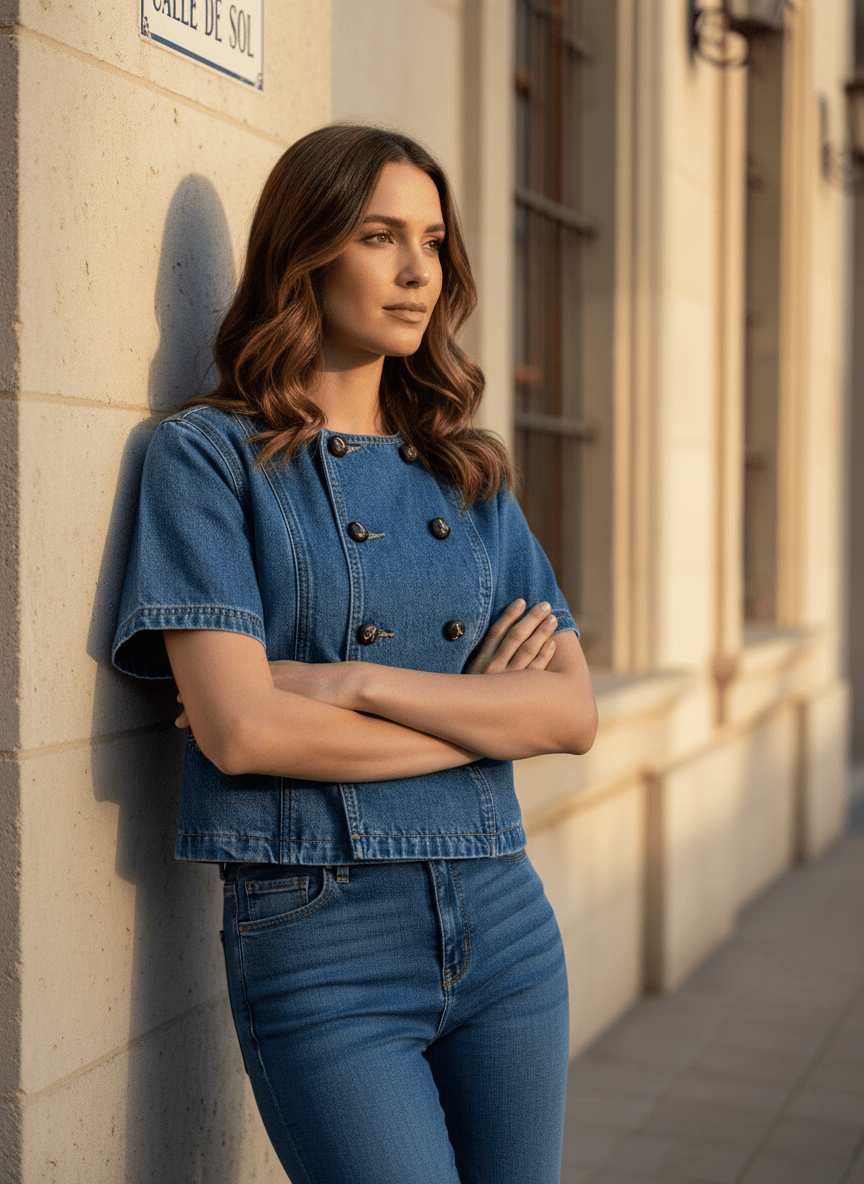 VESTE MILO DENIM - ADORE Veste