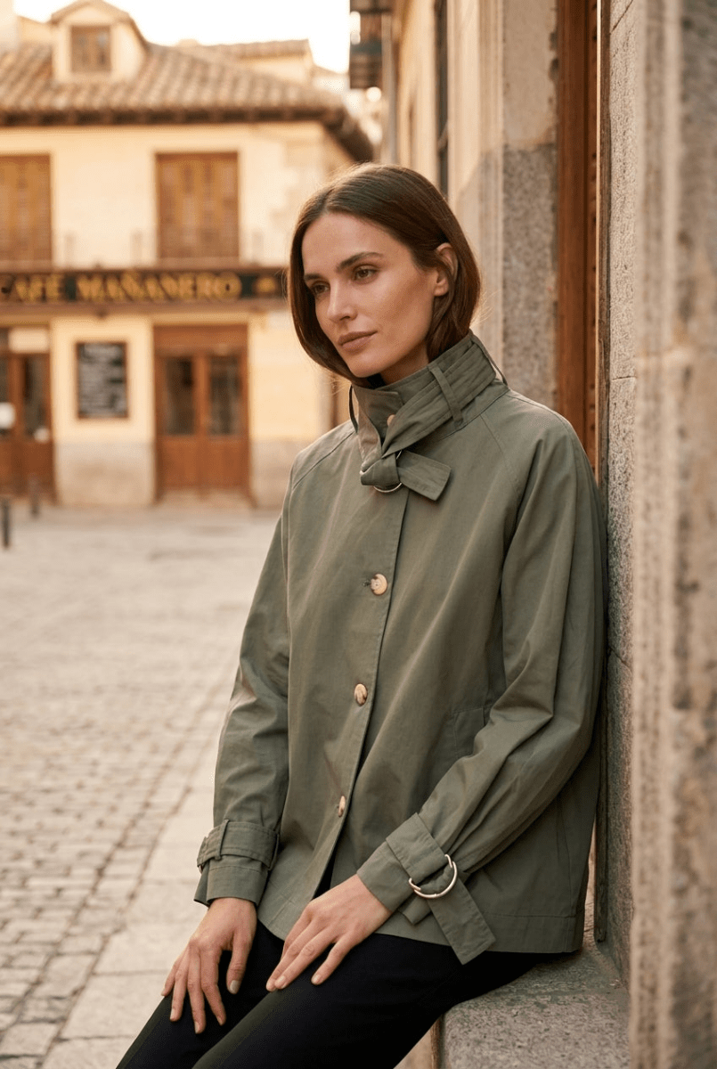 VESTE NEWPORT KAKI - RUE MAZARINE VESTE